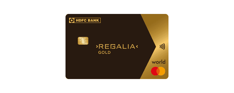 HDFC Regalia Gold Credit Card